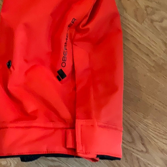 Vibrant Red Kids Snow Pants - Picture 7 of 10